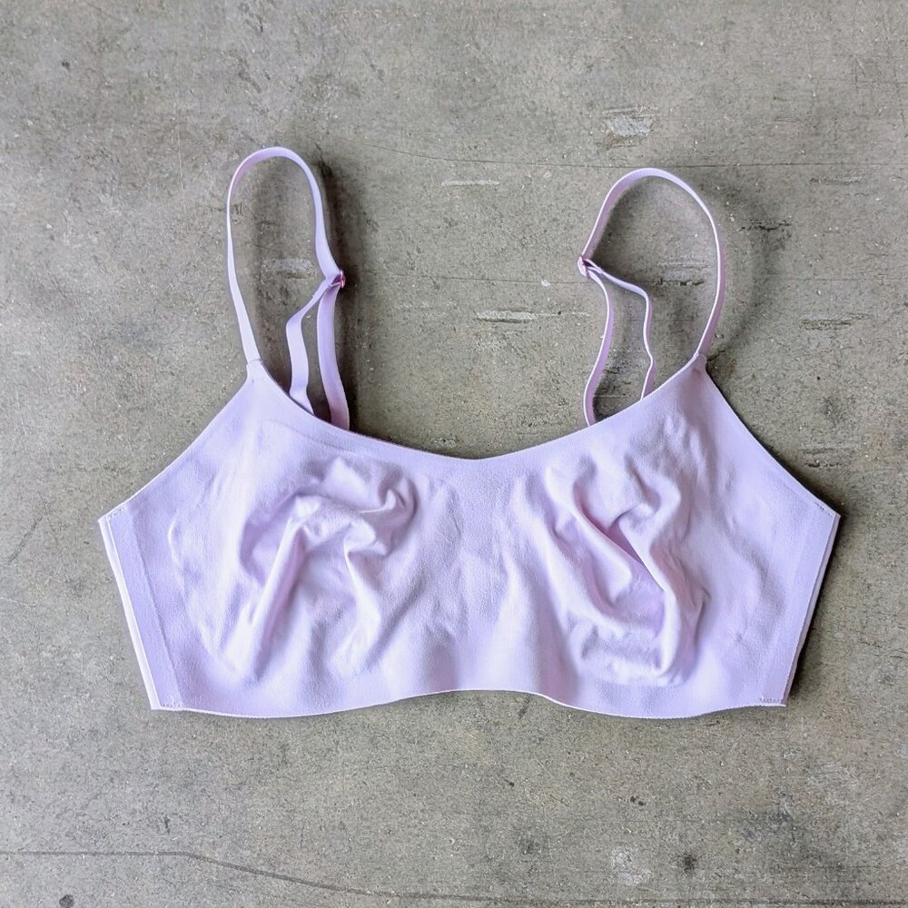 Aerie Smoothez Bra-ish Wireless Bralette Lavender Purple large